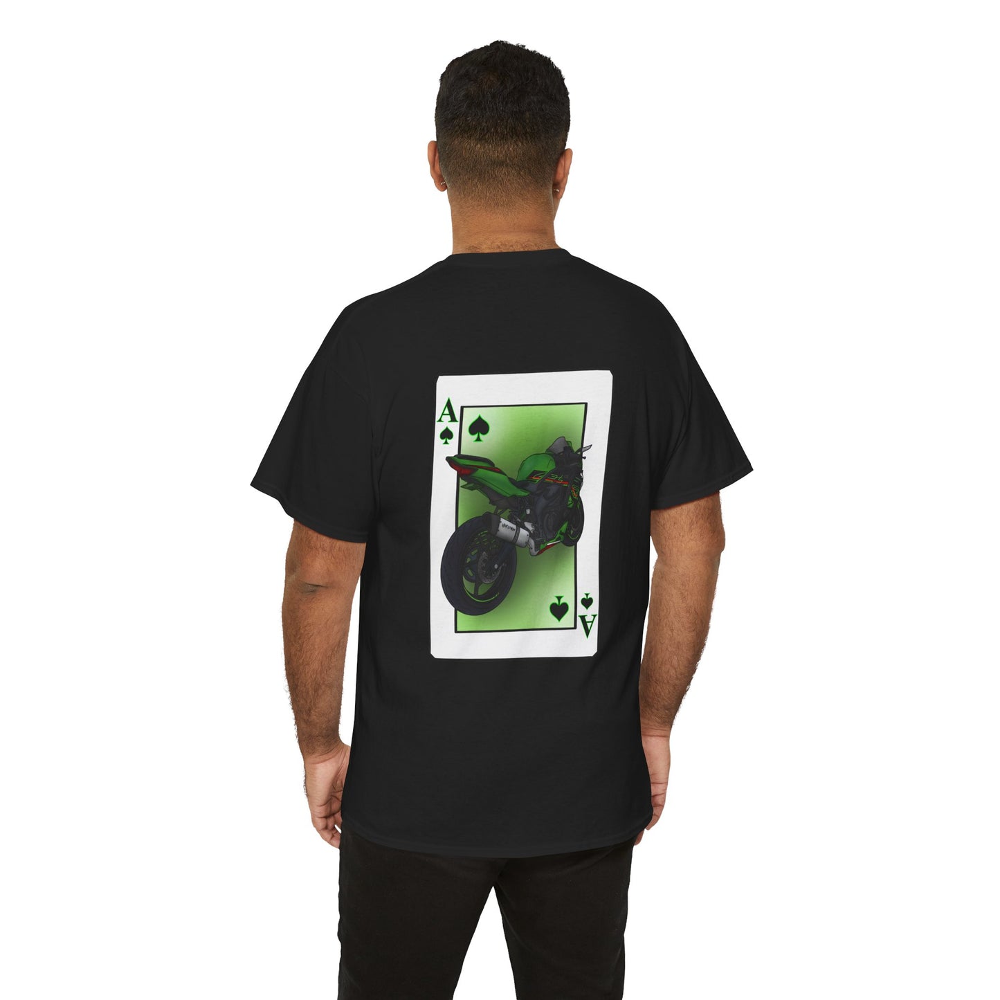 Kawasaki Ninja ZX-4RR Ace of Spades Card T-Shirt