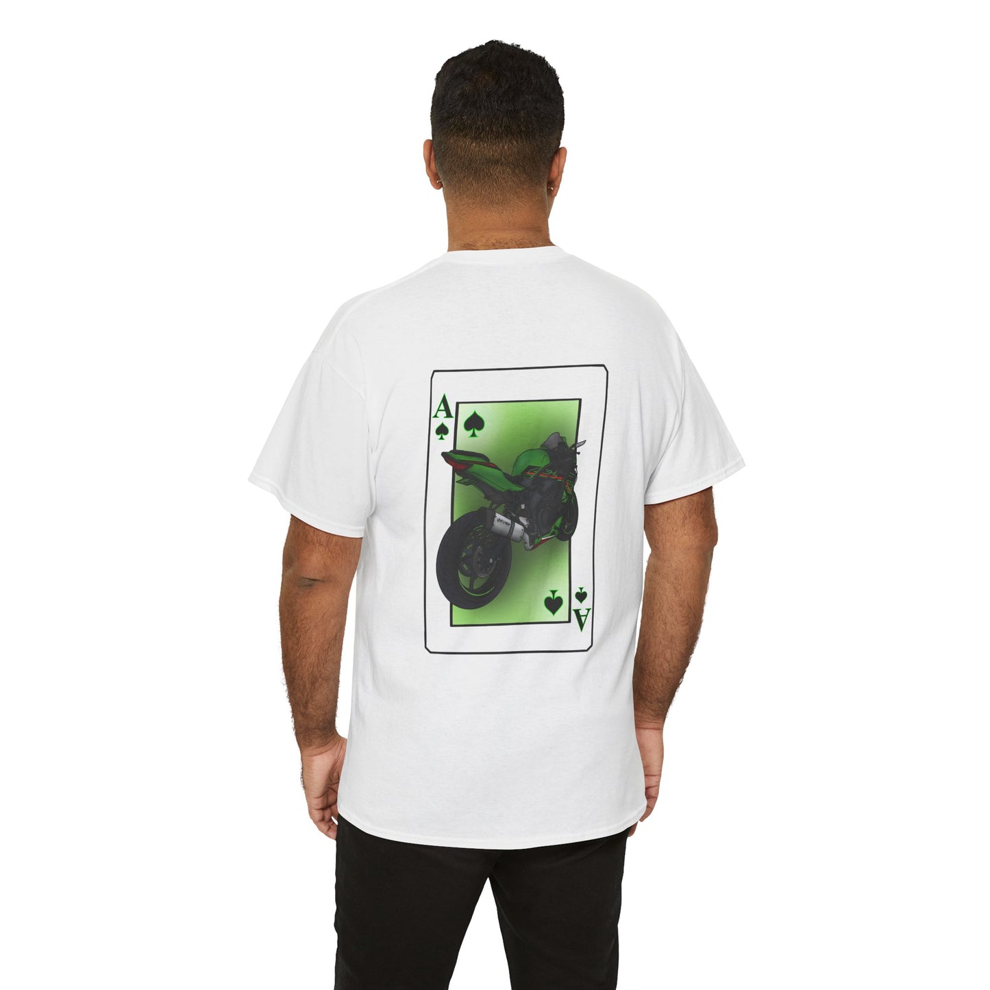 Kawasaki Ninja ZX-4RR Ace of Spades Card T-Shirt