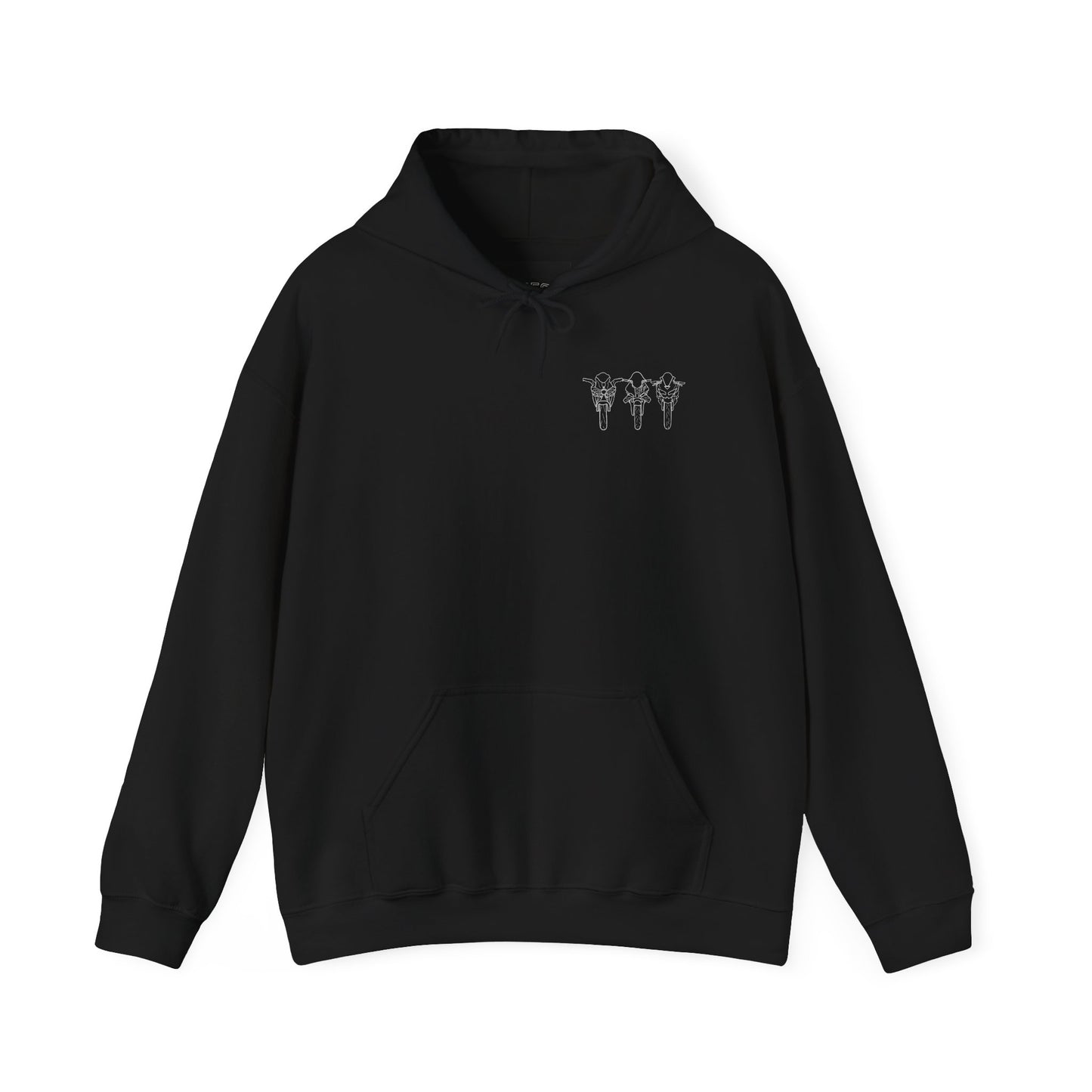 3 Motorcycle Hoodie