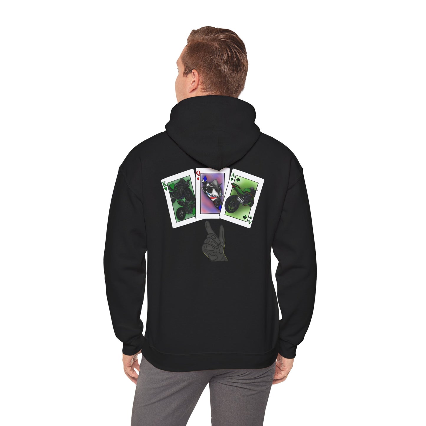 3 Motorcycle Hoodie