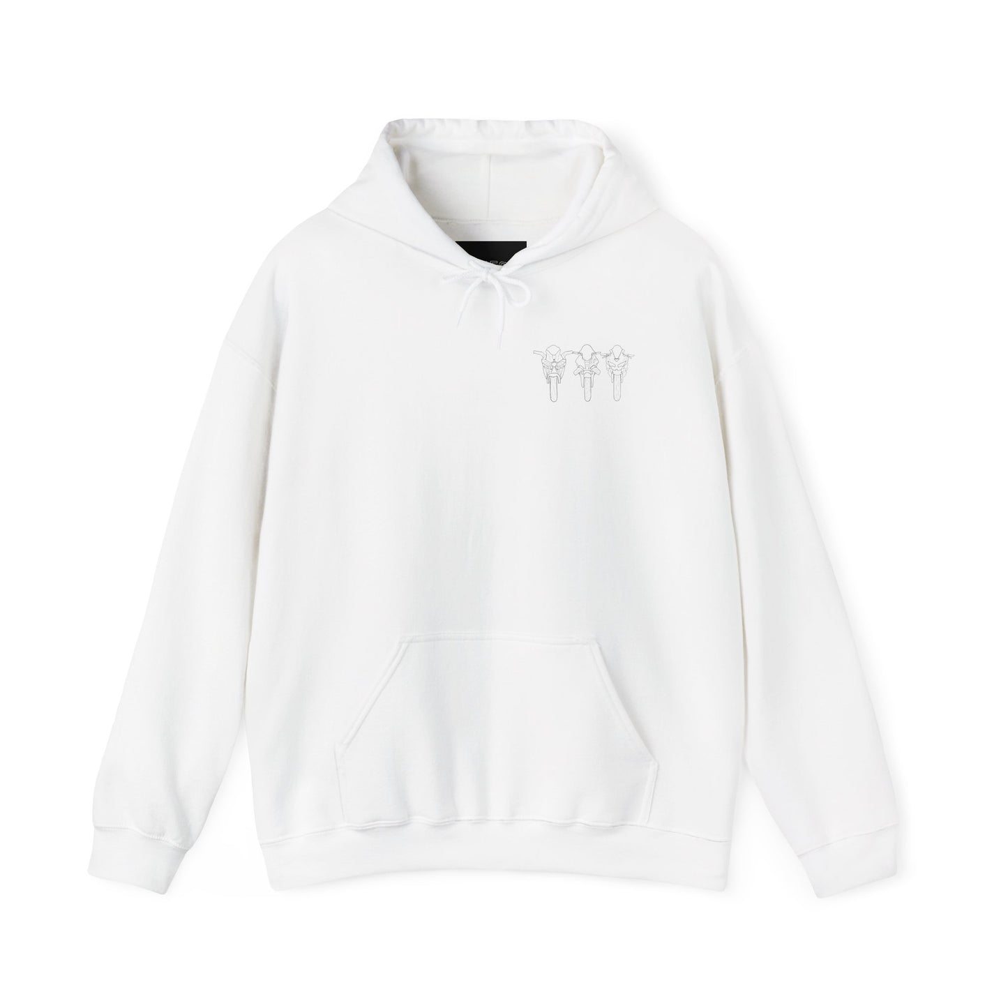 3 Motorcycle Hoodie